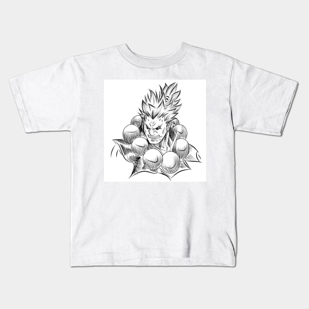 akuma, street fighter Kids T-Shirt by jorge_lebeau